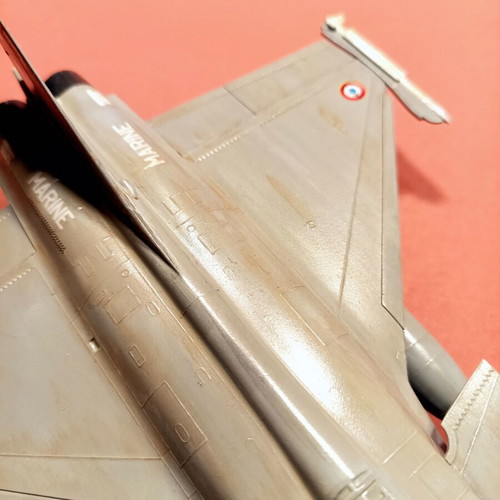Πλαστικό μοντέλο Rafale 1/72 καινούργιο, βαμμένο αερογράφο