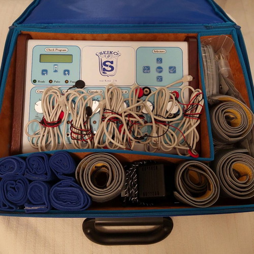 Koral Seiko 278 electrostimulation device like new for physiotherapy and slimming