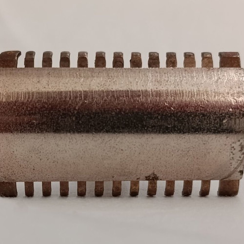 Collectible Open Comb Safety Razor used, brass head, 1940s–50s
