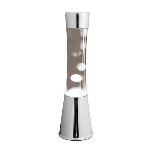 Lava Table Lamp new, gray lava, ambient lighting