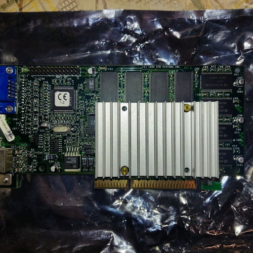 3dfx Voodoo3 3000 AGP 16MB graphics card, retro