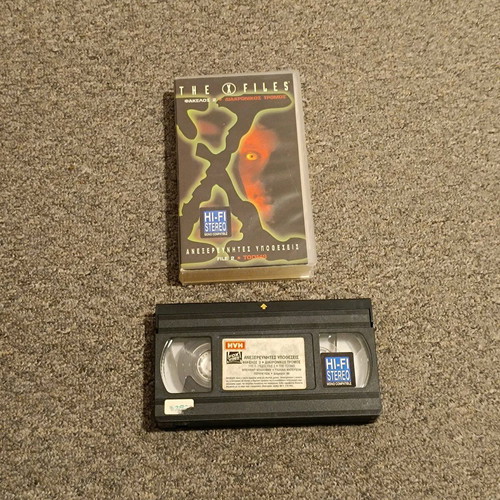 The X-Files VHS File 2: Tooms used with subtitles