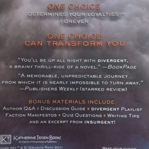 Divergent by Veronica Roth like new, English edition