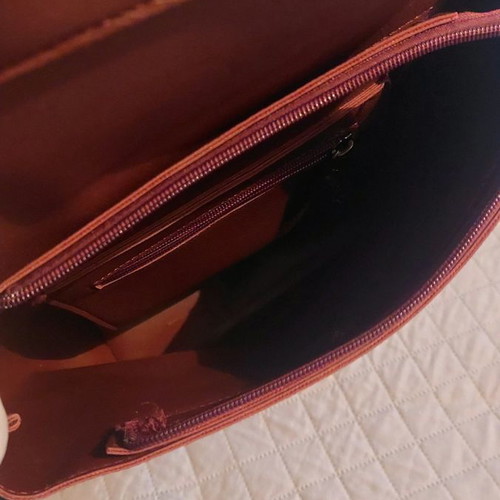 Backpack bag burgundy used in excellent condition