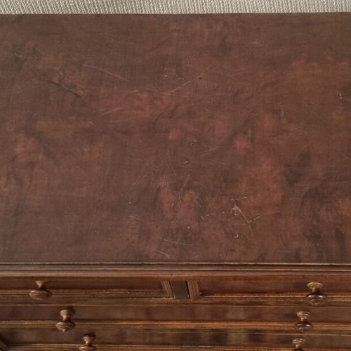 Vintage dresser used with three large and two small drawers