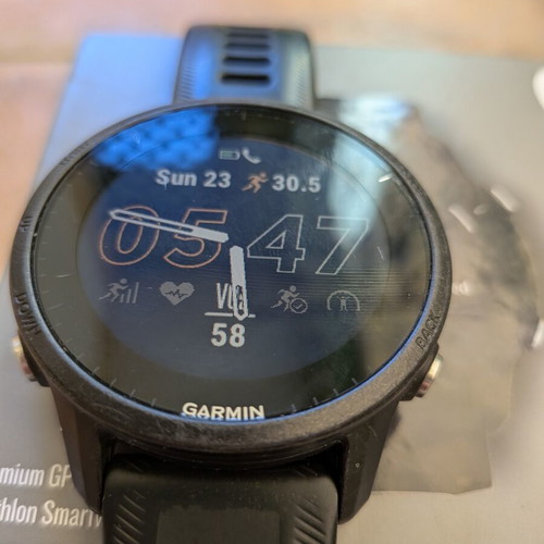 Garmin Forerunner 955 smartwatch, black, unisex
