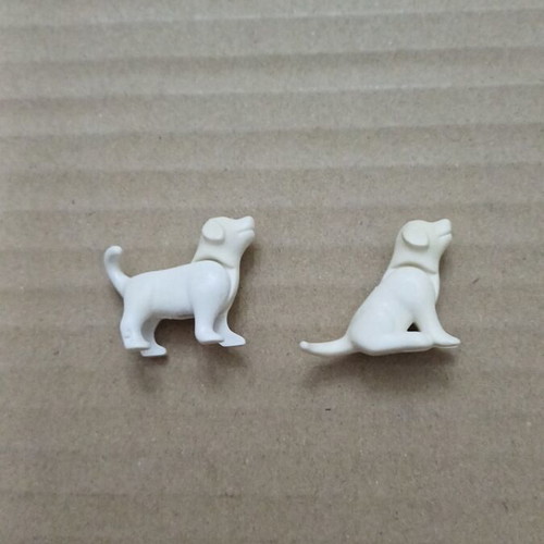 Playmobil dog figures like new, spare animal parts