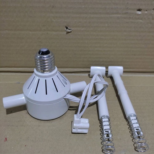 Adapter from E27 socket to round fluorescent 40W new