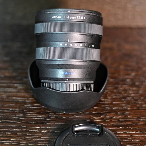 Tokina 11-18mm F2.8 X lens for Fujifilm like new