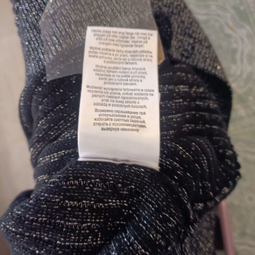 Paola women's blouse new black and gray size XL