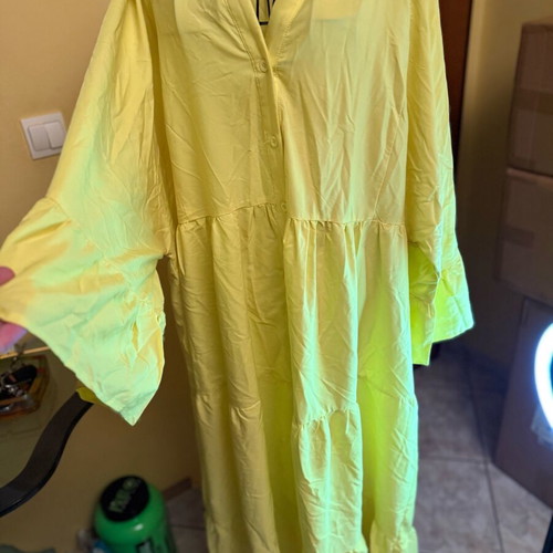Yellow Maxi Dress Oversized like new