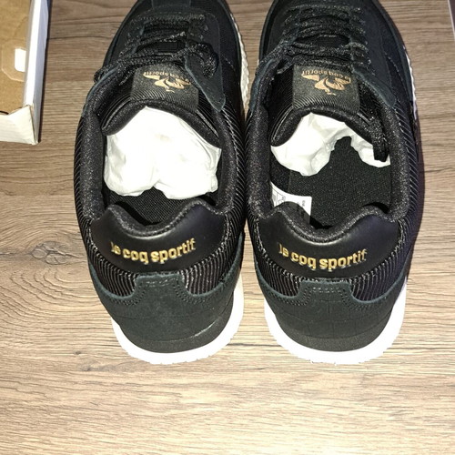 Le Coq Sportif men's sports shoes new, black, size 41