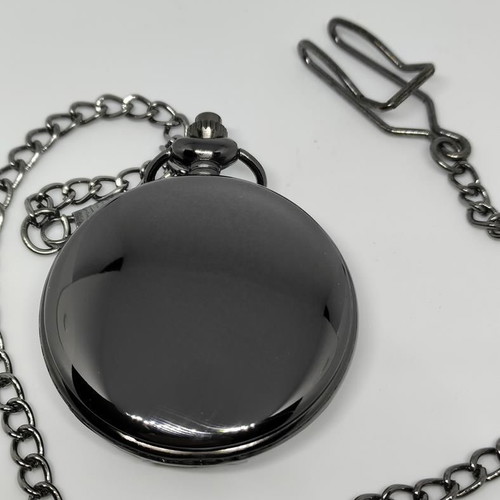 Vintage Pocket Watch WWII Air Force Spitfire quartz, like new