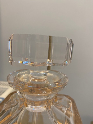 Crystal container genuine priceless value
