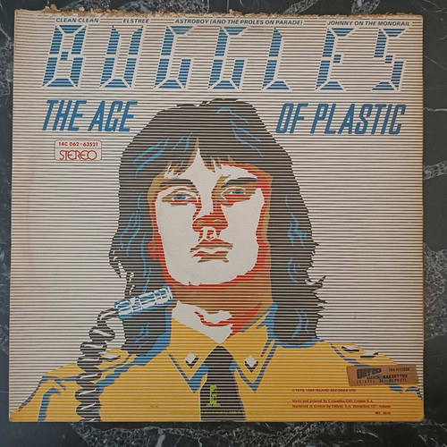 Buggles The Age of Plastic vinyl used