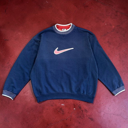 Nike vintage 90s blue crewneck sweatshirt size L used
