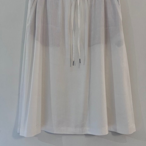 Gant white skirt, cotton and viscose