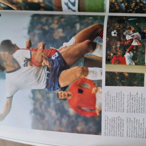 World Cup 74 book new, German, four languages