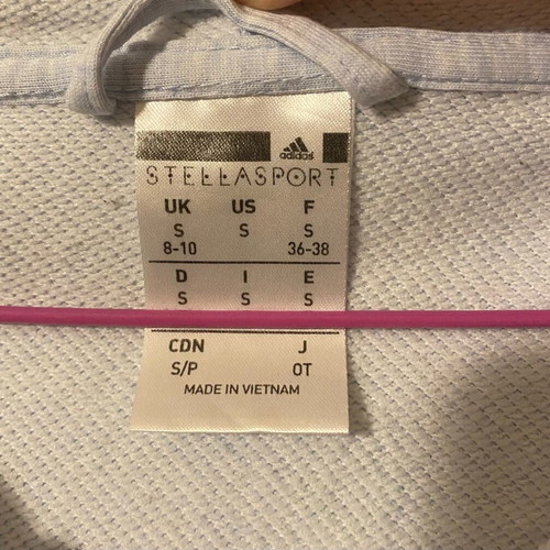Adidas sports jacket turquoise like new, size S
