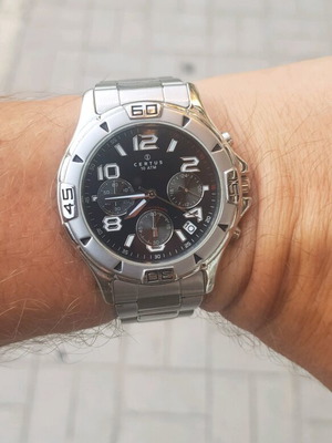Certus chronograph watch in excellent condition