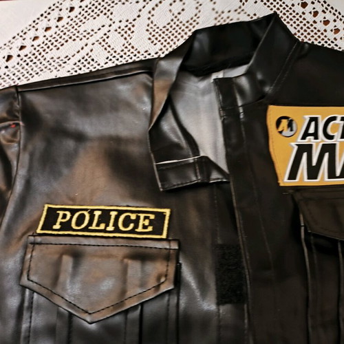 Action Man Police carnival costume for 6 years old like new