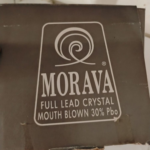 Morava Handmade Crystal Vase new