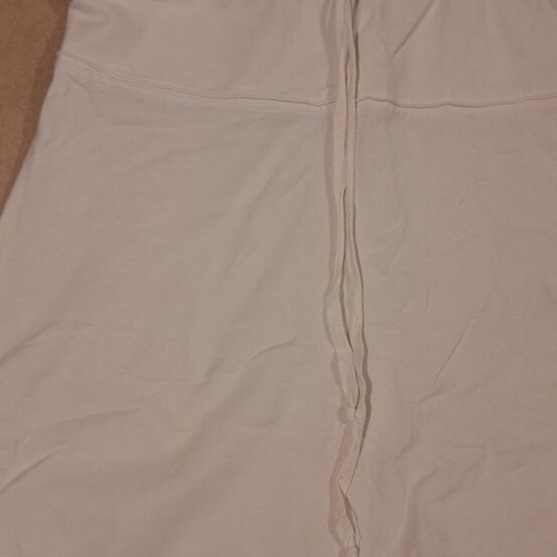 Skirt alpha line cotton used, white, size S