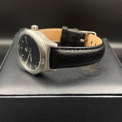 BMW Black Silver Watch - 32mm Ladies by Tourneau Swiss