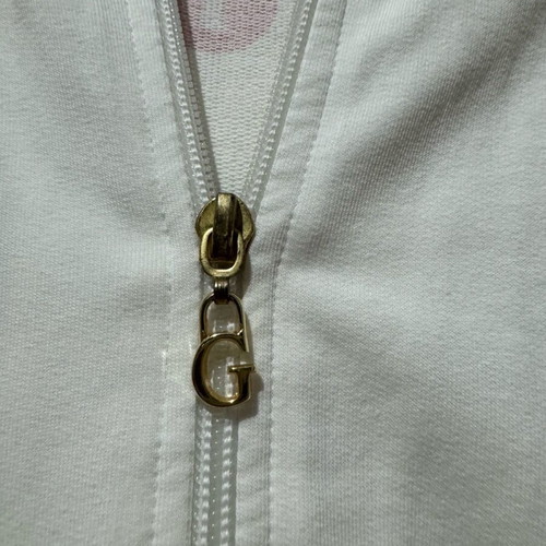 Guess jacket medium like new, white and red
