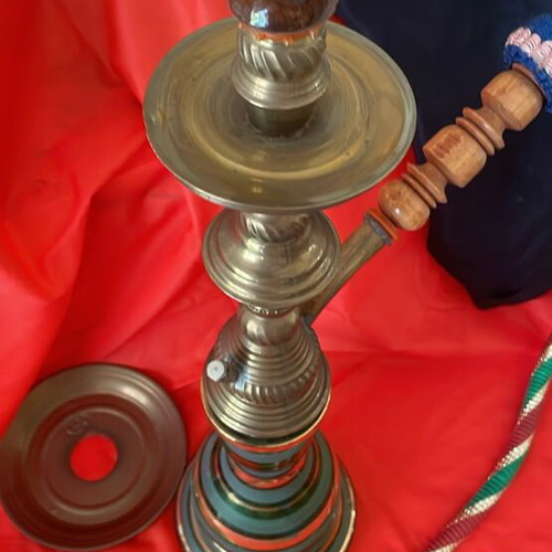 Authentic hookah from Constantinople like new with glass base