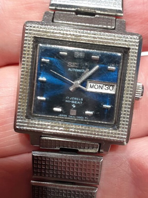 Seiko 5 Hi Beat 27mm women's watch used, vintage