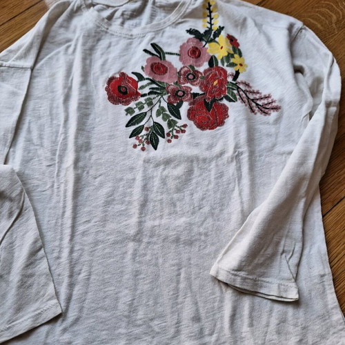 Zara long-sleeve blouses set used, 140 cm, multicolor, for girls
