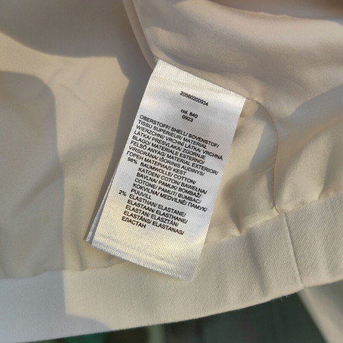 White short women's jacket