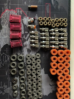 3D printer parts used and new