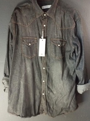 Αντρικό Πουκάμισο Τζιν Vittorio Artist Γραμμή Overshirt