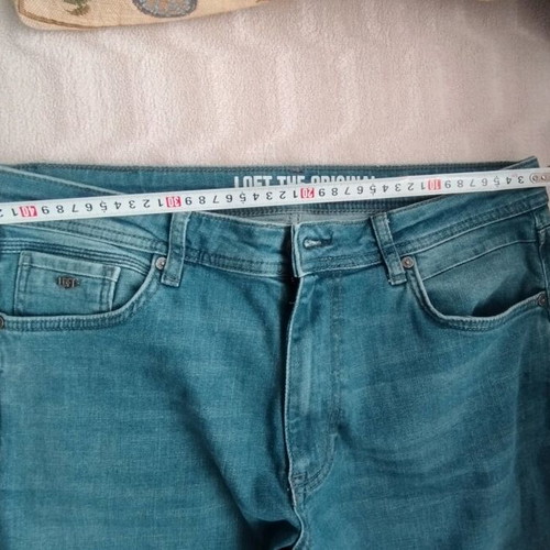 Loft men's jeans new, size L, gray and blue