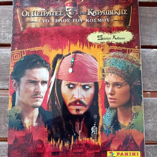 Panini Pirates of the Caribbean 3 Sticker Album like new