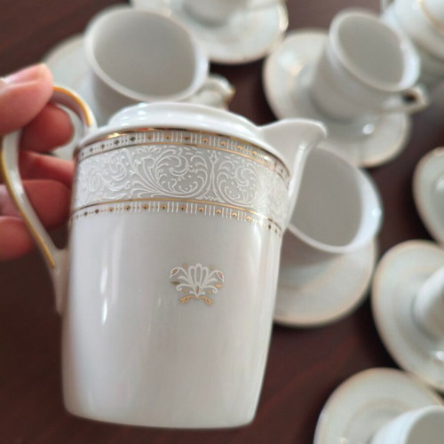 Mitterteich Bavaria Germany porcelain tea and coffee set like new