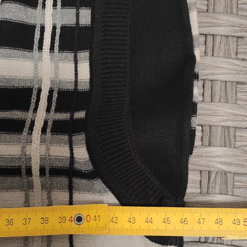 Men's Kazaka vest used, size M, black and gray