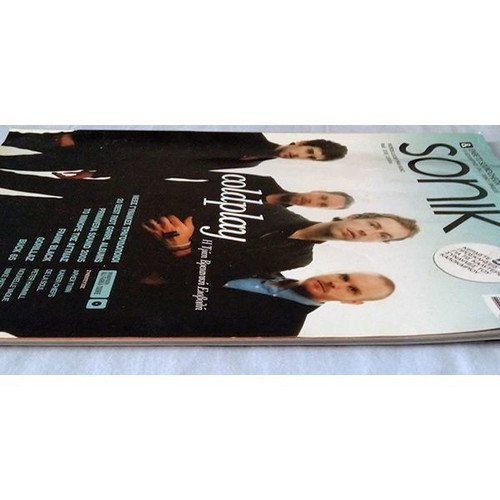 Sonik magazine issue 8 used, Coldplay cover 2005