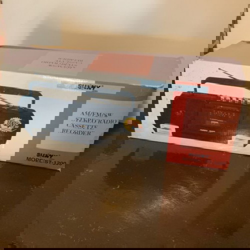 Ραδιοκασετόφωνο Sunny καινούργιο, στο κουτί του, made in Japan