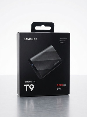 Samsung φορητό SSD T9 4TB καινούργιο