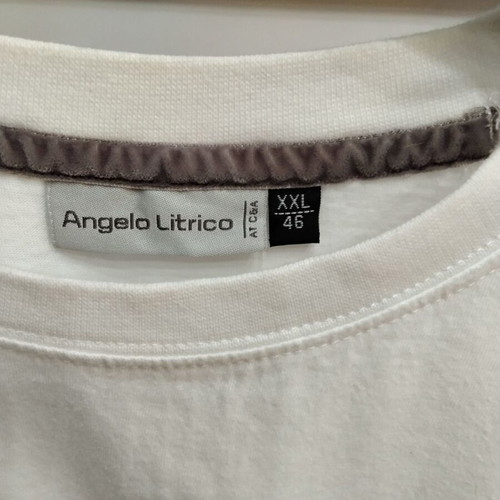 C&A White T-shirt XXL with Graphic Print like new