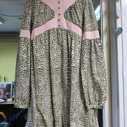 Roberto Cavalli dress new, white and pink, size 170 cm