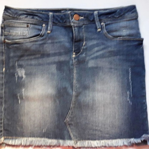 Collin's denim short skirt, size 38, blue