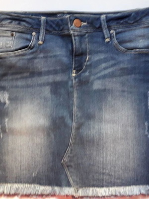 Collin's denim short skirt, size 38, blue