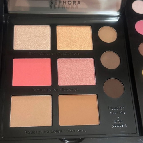 Sephora Holiday Vibes Palette 88 Shades new, face eyes lips