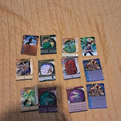 Κάρτες Bakugan μεταχειρισμένες και μεταλλικές