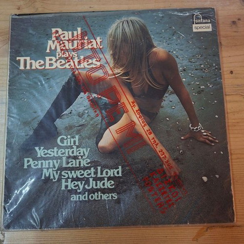 Paul Mauriat Plays The Beatles vinyl record used, 1972 rock