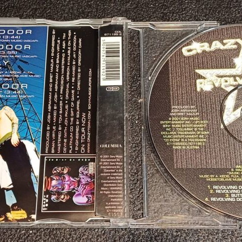 Crazy Town Revolving Door CD used, Maxi-Single, Enhanced 2001